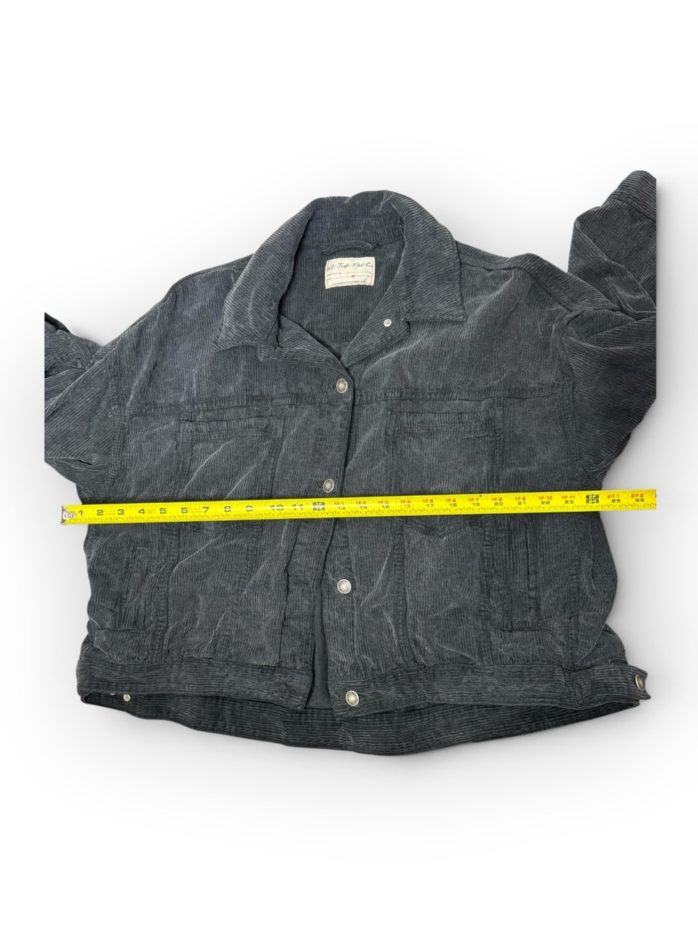 Free People Oversized Corduroy Utility Jacket Size Medium - Picture 15 of 16